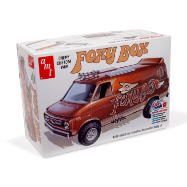 KIT PARA MONTAR AMT CHEVY CUSTOM VAN FOXY BOX 1975 1/25 AMT 1265